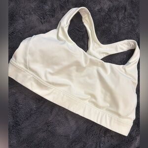 Athleta Cream Sports Bra